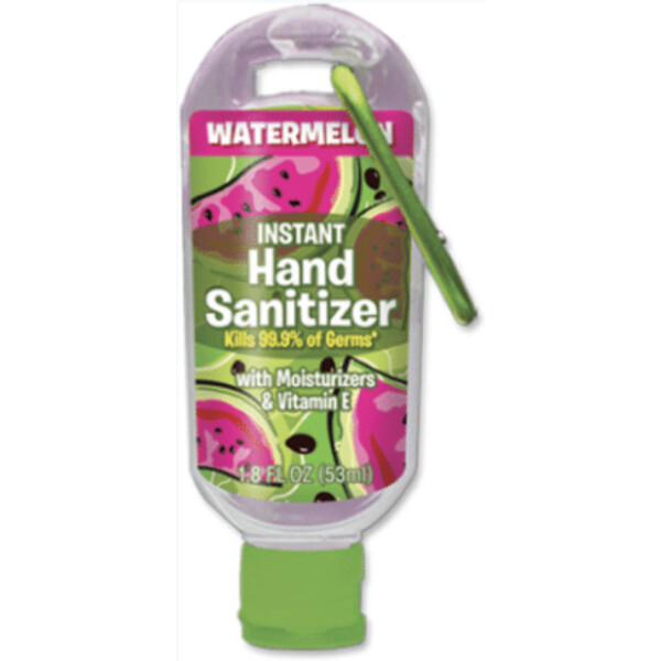 Hand Sanitizer w/Clip - Watermelon