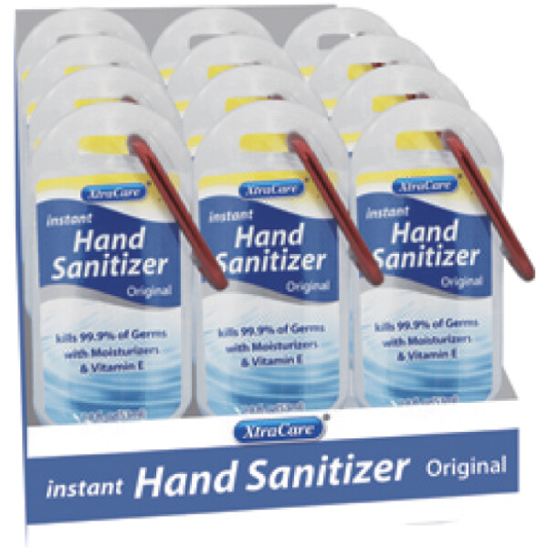 Hand Sanitizer w/ Clip PDQ