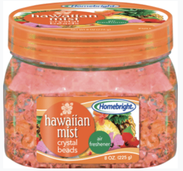 Crystal Bead Air Freshener - Hawaiian Mist