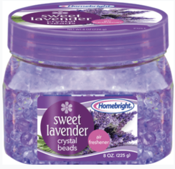 Crystal Bead Air Freshener - Sweet Lavender