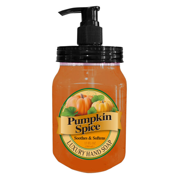 Pumpkin Spice Mason Jar Hand Soap