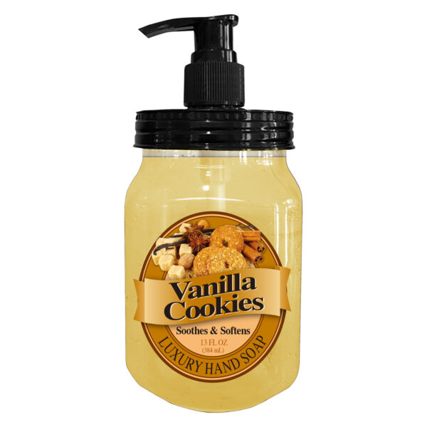 Vanilla Cookies Mason Jar Hand Soap