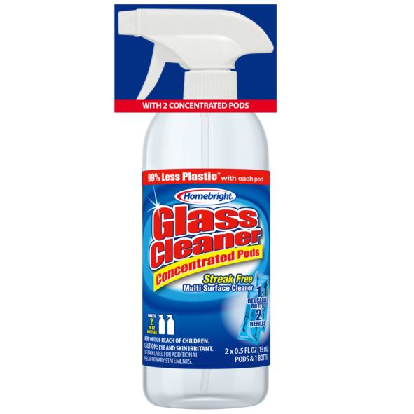 Glass Cleaner with Pod Refills