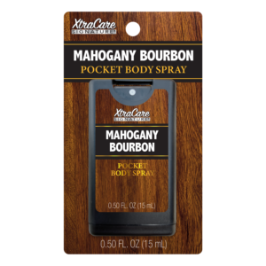Mahogany Bourbon Pocket Body Spray