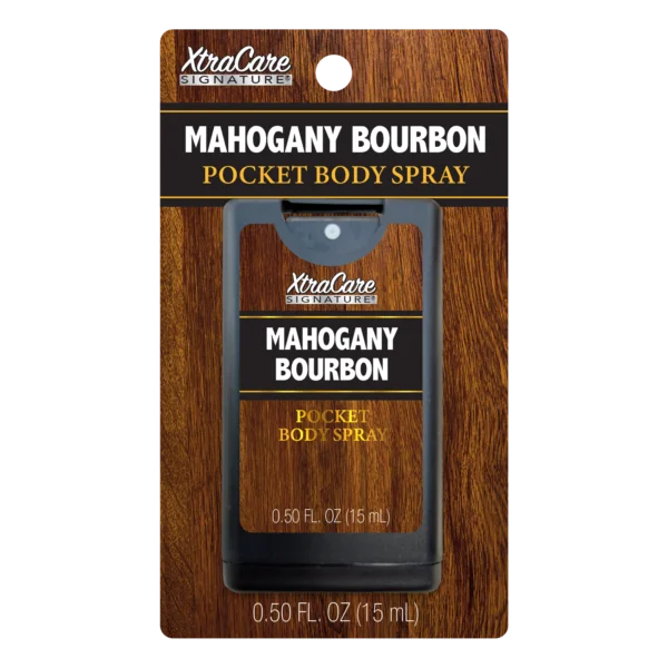 Mahogany Bourbon Pocket Body Spray