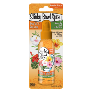 Stinky Bowl Spray - Hawaiian Hibiscus