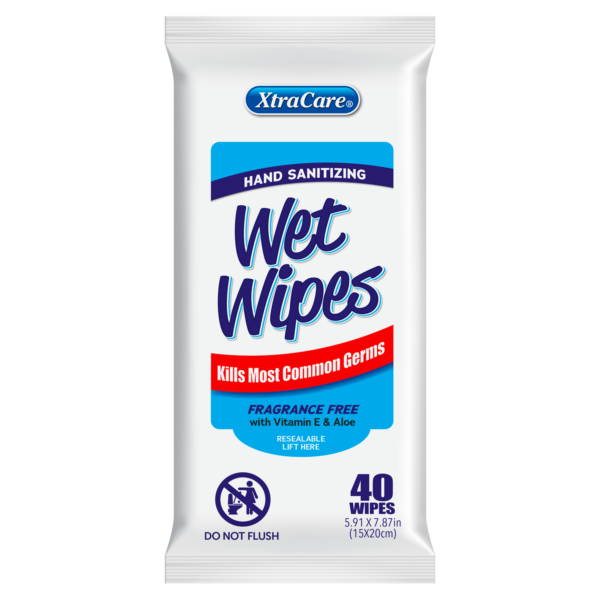 40 Ct Wet Wipes